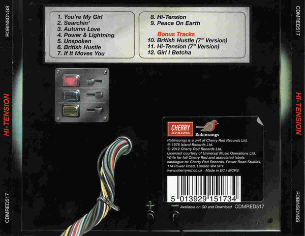 Hi-Tension : Hi-Tension (CD, Album, RE)