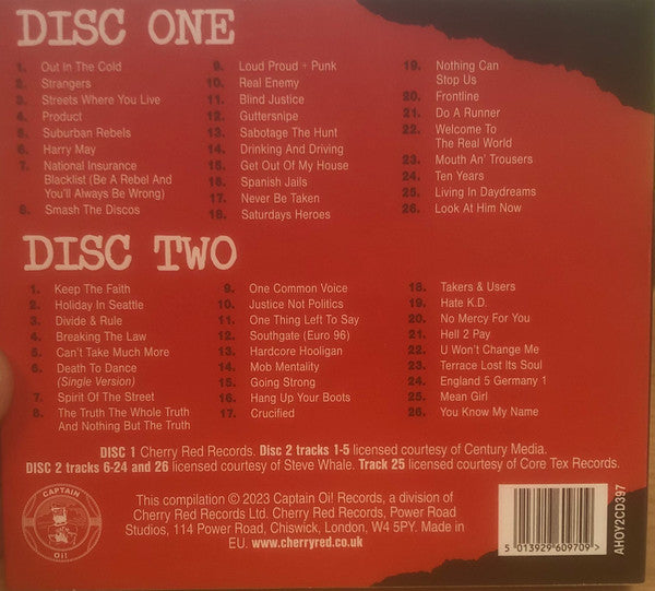 The Business : The Oi! Anthology (2xCD, Comp)