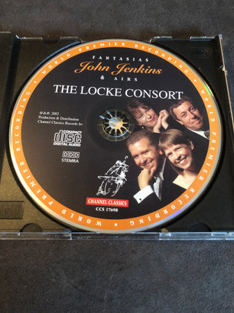 The Locke Consort, John Jenkins (5) : Fantasias & Airs (CD, Album)