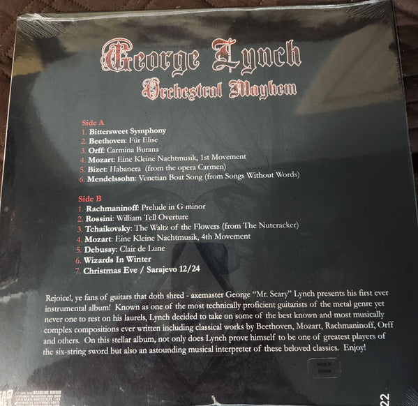 George Lynch : Orchestral Mayhem (12", Album)