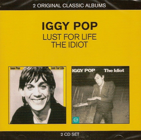 Iggy Pop : Lust For Life / The Idiot (2xCD, Album, Comp)