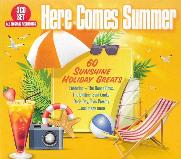 Various : Here Comes Summer (60 Sunshine Holiday Greats) (3xCD, Comp, RM)