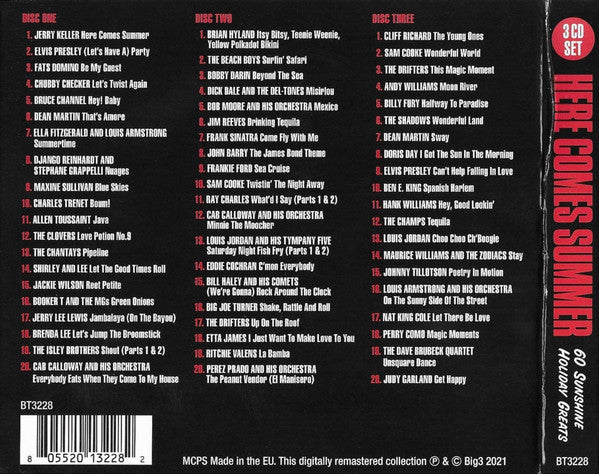 Various : Here Comes Summer (60 Sunshine Holiday Greats) (3xCD, Comp, RM)