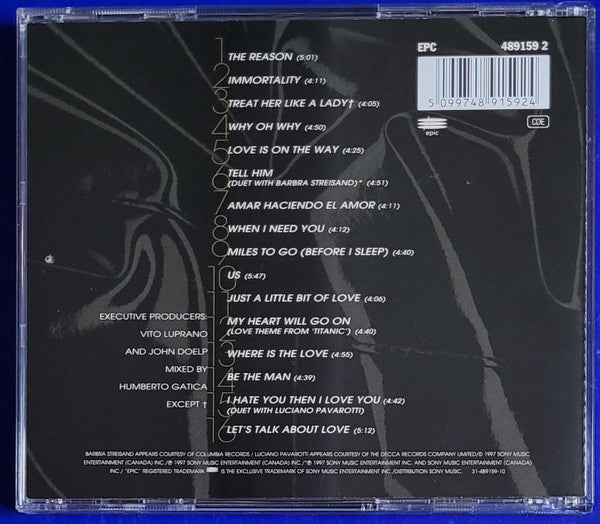 Céline Dion : Let's Talk About Love (CD, Album, RP)