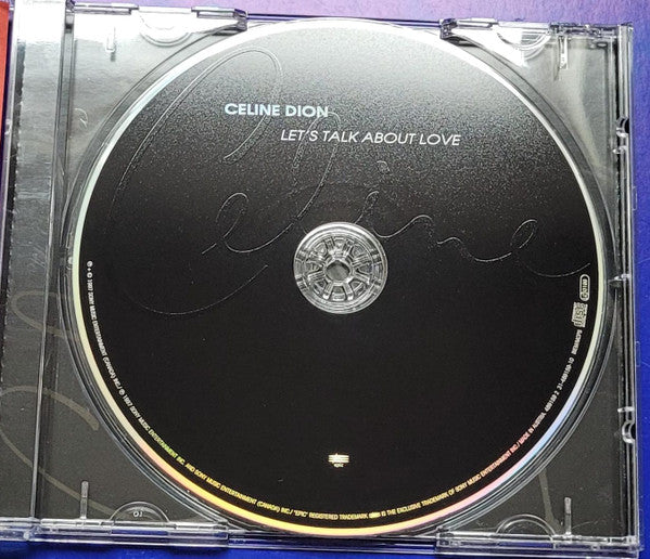 Céline Dion : Let's Talk About Love (CD, Album, RP)