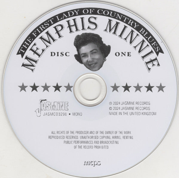 Memphis Minnie : The First Lady Of Country Blues (2xCDr, Comp, Mono)