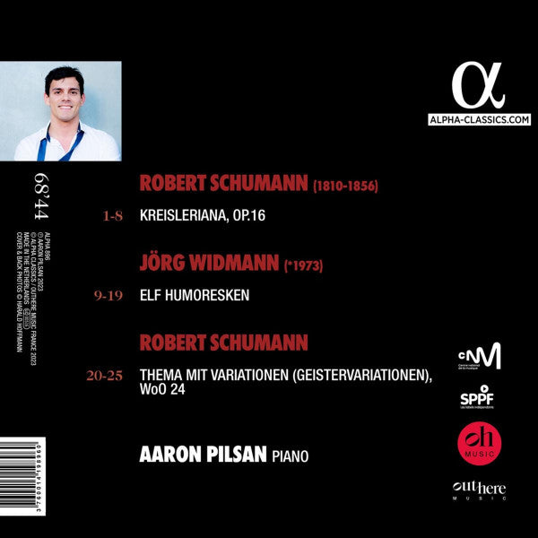Robert Schumann / Jörg Widmann – Aaron Pilsan : Kreisleriana, Geistervariationen / Elf Humoresken (CD, Album)