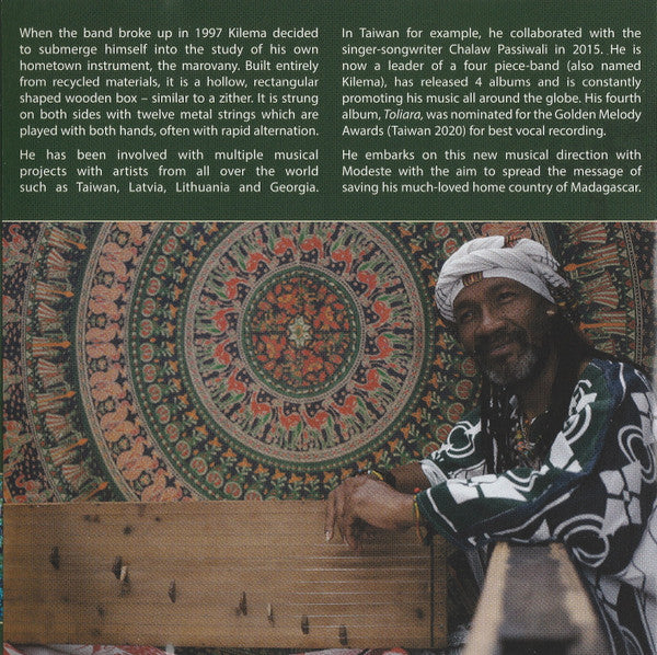 Modeste Hugues Randriamahitasoa & Kilema : Ala Maintso - Green World (Songs From Madagascar) (CD)