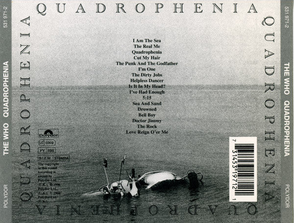 The Who : Quadrophenia (2xCD, Album, RE, RM)