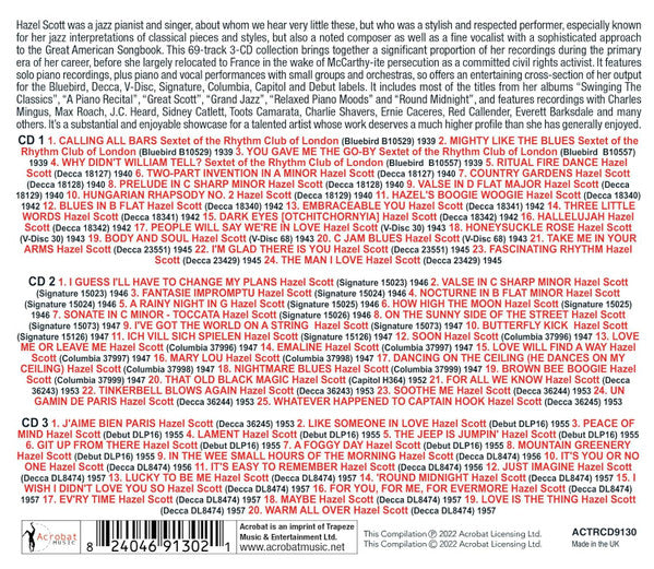Hazel Scott : Collected Recordings 1939-57 (3xCD, Comp)