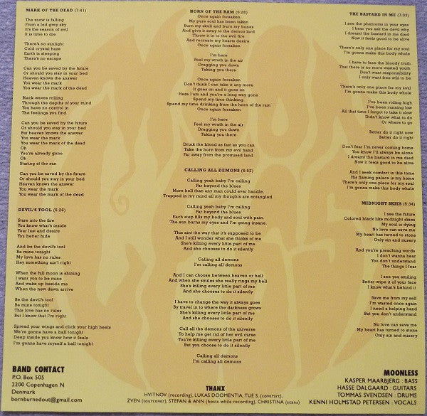 Moonless : Calling All Demons (LP, Album)