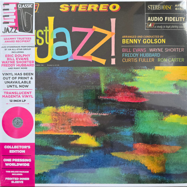 Benny Golson : Just Jazz! (LP, RE, Tra)