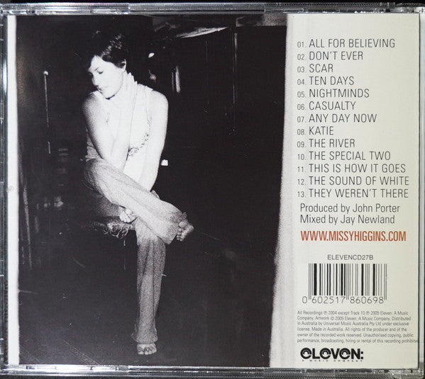 Missy Higgins : The Sound Of White (CD, Album, RE)