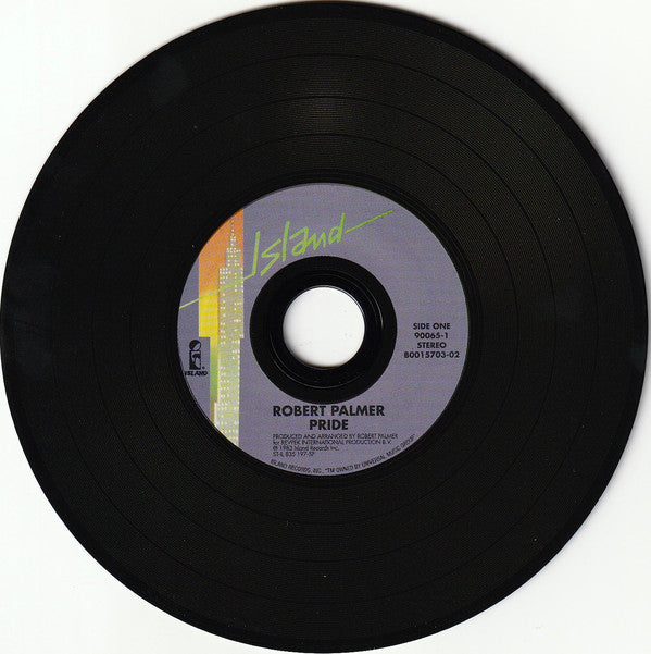 Robert Palmer : Pride (CD, Album, Ltd, RE, RM)