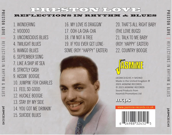 Preston Love : Reflections In Rhythm And Blues – 1951-1953 (CD, Comp)