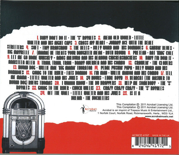Various : R&B Jukebox Hits: 1953, Vol. 1 (CD, Comp)