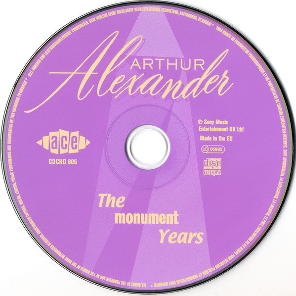 Arthur Alexander : The Monument Years (CD, Comp, RE, Sou)