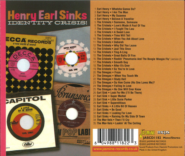 Earl Sinks : Identity Crisis! (CD, Comp)
