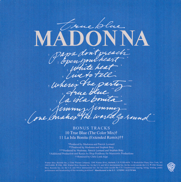 Madonna : Original Album Series (CD, Album, RE, RM + CD, Album, RE + CD, Album, RE )