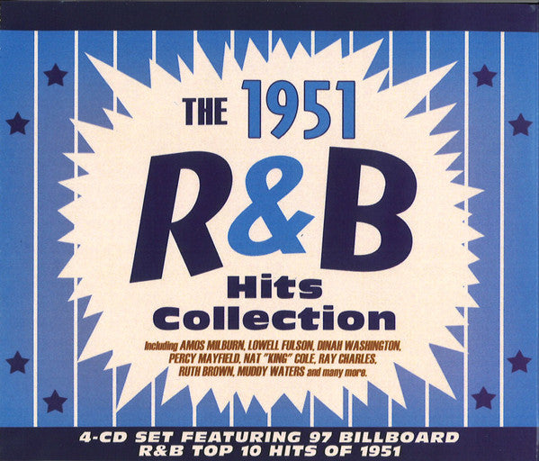 Various : The 1951 R&B Hits Collection (4xCD, Comp, RM)