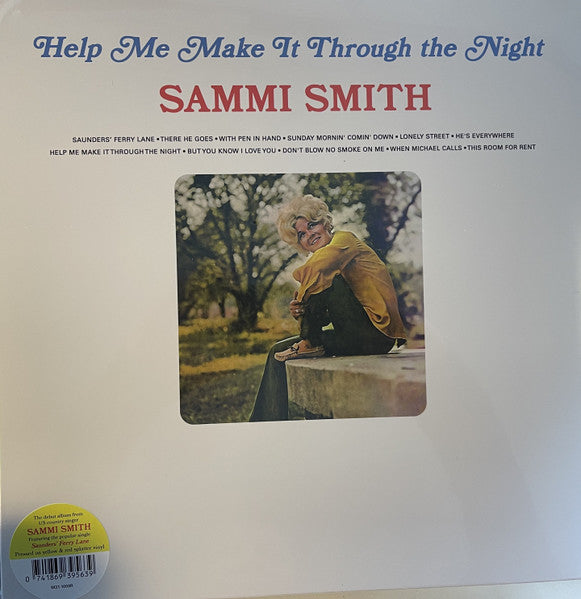 Sammi Smith : Help Me Make It Through The Night (LP, Album, RE, Yel)