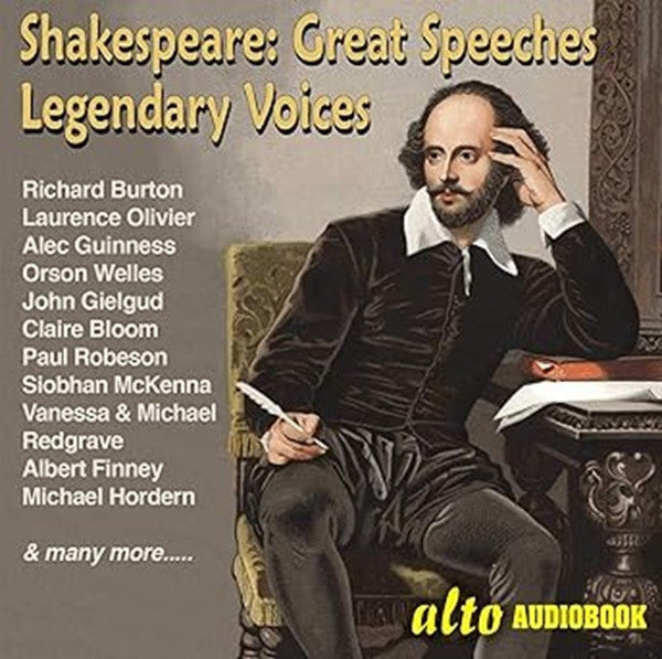 William Shakespeare, Various : Shakespeare: Great Speeches Legendary Voices (CD)