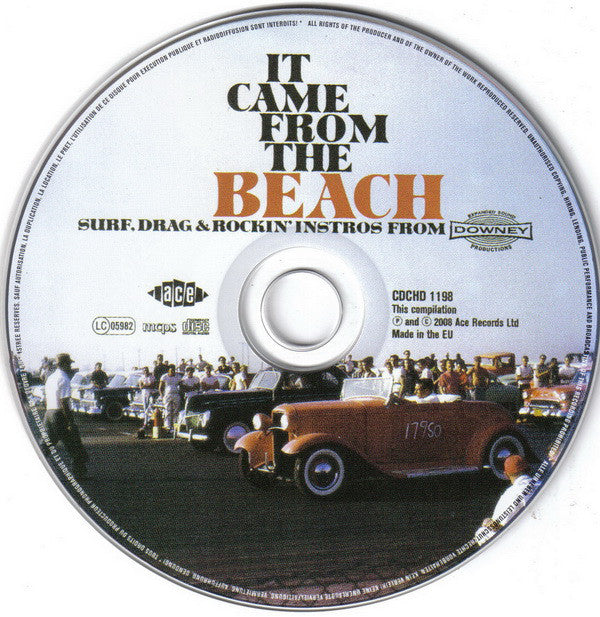 Various : It Came From The Beach: Surf, Drag & Rockin' Instros From Downey Records (CD, Comp)