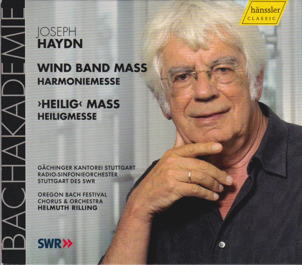 Joseph Haydn - Gächinger Kantorei Stuttgart, Radio-Sinfonieorchester Stuttgart, Oregon Bach Festival Choir & Oregon Bach Festival Orchestra, Helmuth Rilling : Wind Band Mass = Harmoniemesse. ›Heilig Mass‹ = Heiligmesse (CD, Album)