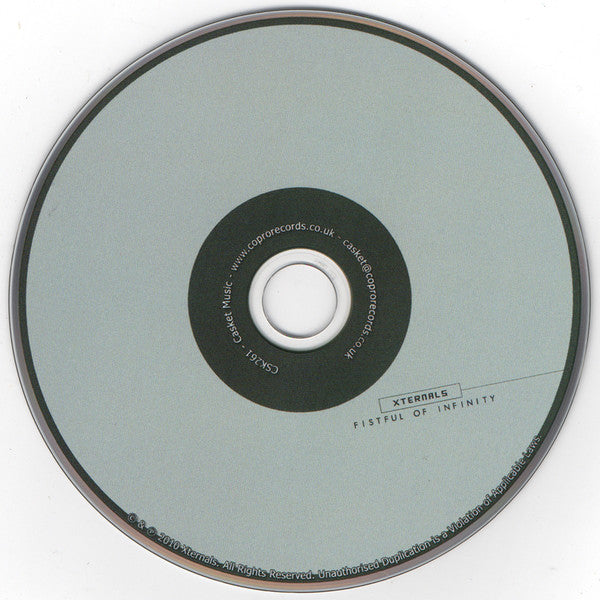 Xternals : Fistful Of Infinity (CD, Album)