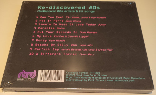 Various : Re-Discovered 80s (CD, Comp)