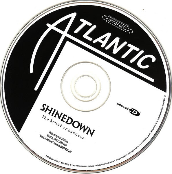 Shinedown : The Sound Of Madness (CD, Album, Enh)