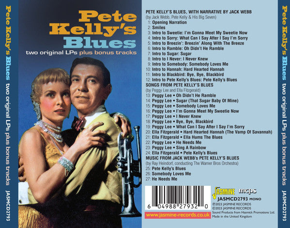 Various : Pete Kelly’s Blues – Two Original Lps Plus Bonus Tracks (CDr, Comp)