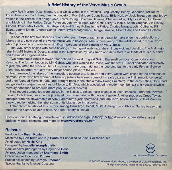 Wynton Kelly Trio / Wes Montgomery : Smokin' At The Half Note (CD, Album, RE, RM, Dig)