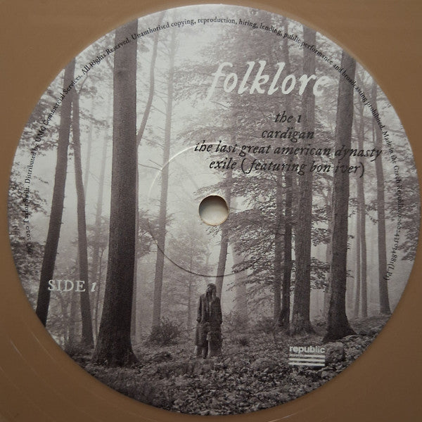 Taylor Swift : Folklore (2xLP, Album, Dlx, RE, RP, Bei)
