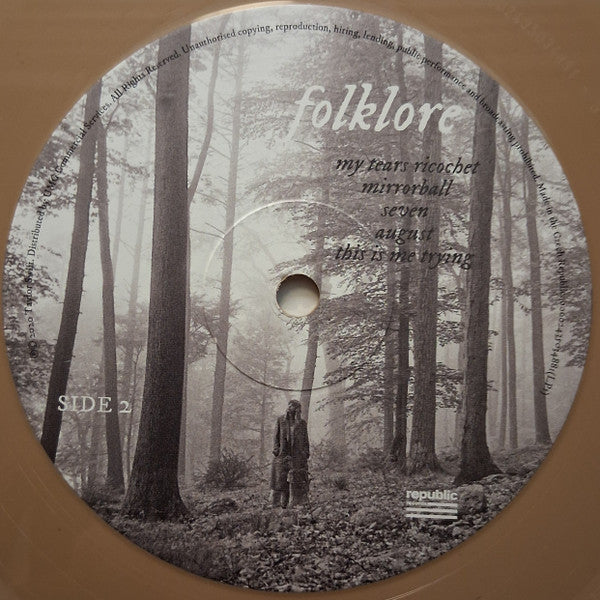 Taylor Swift : Folklore (2xLP, Album, Dlx, RE, RP, Bei)