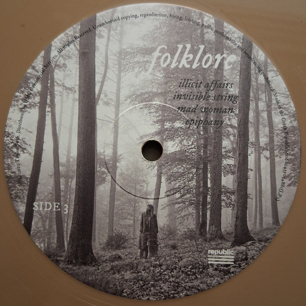 Taylor Swift : Folklore (2xLP, Album, Dlx, RE, RP, Bei)