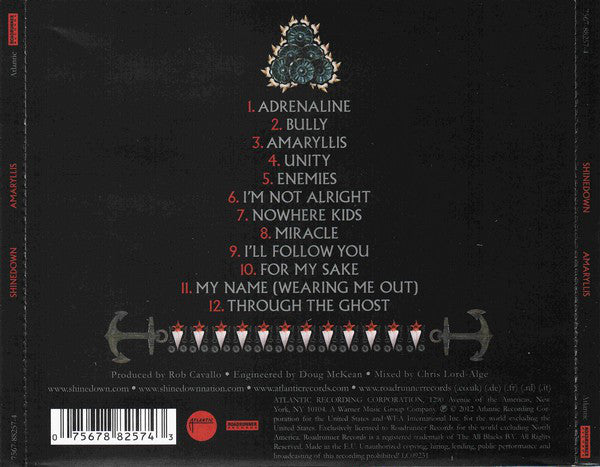 Shinedown : Amaryllis (CD, Album)