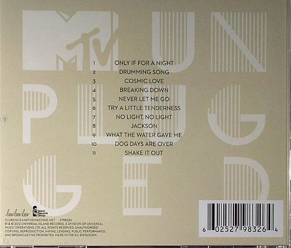 Florence And The Machine : MTV Unplugged (CD, Album)