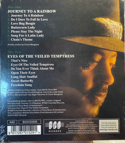 Chuck Mangione : Journey To A Rainbow / Eyes Of The Veiled Temptress (2xCD, Comp, RE)