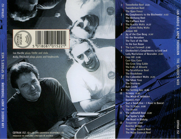 Ian Hardie & Andy Thorburn : The Spider's Web (CD, Album)