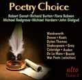 Robert Donat, Richard Burton (2), Flora Robson, Michael Redgrave, Michael Hordern, John Gielgud : Poetry Choice (CD, Comp)