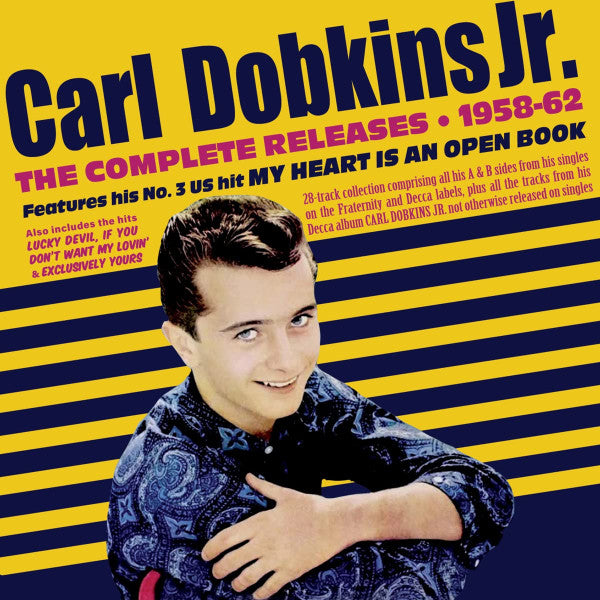 Carl Dobkins Jr. : The Complete Releases 1958-62 (CDr, Comp)