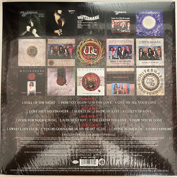 Whitesnake : Greatest Hits Revisited - Remixed - Remastered - MMXXII (2xLP, Comp, Mixed, RM, RP)