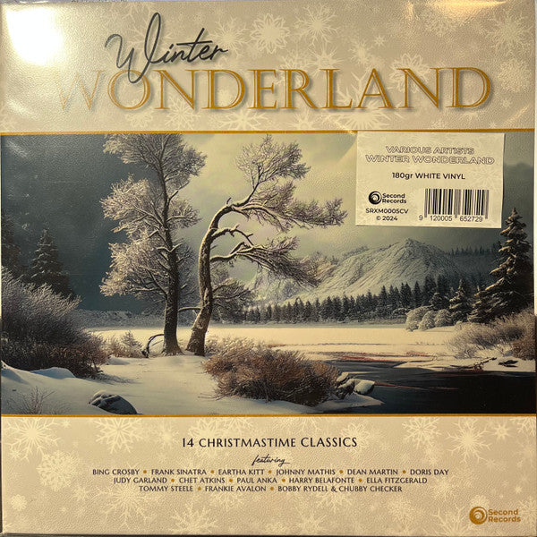 Various : Winter Wonderland (14 Christmastime Classics) (LP, Comp, Mono, RE, RP, Whi)