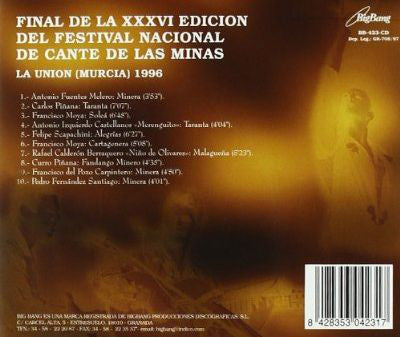 Various : Cante De Las Minas. Volumen 1 - 1996 (CD, Album, Comp)