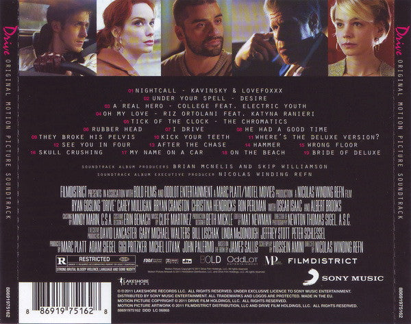 Cliff Martinez : Drive (Original Motion Picture Soundtrack) (CD, Album)