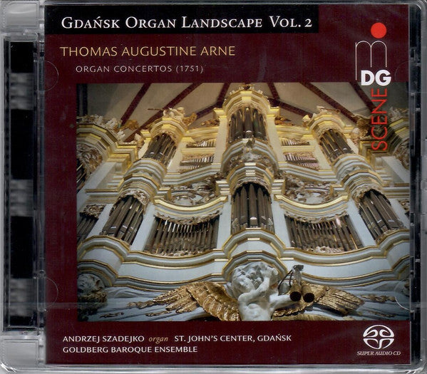 Thomas Arne, Andrzej Szadejko, Goldberg Baroque Ensemble : Gdansk Organ Landscape Vol. 2 (SACD, Hybrid, Multichannel, Album)