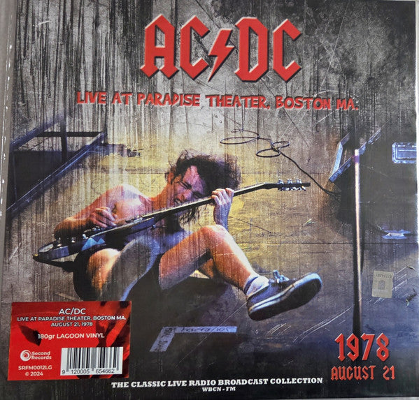 AC/DC : Live At Paradise Theater, Boston MA. (1978 August 21) (LP, Ltd, Num, Unofficial, Lag)