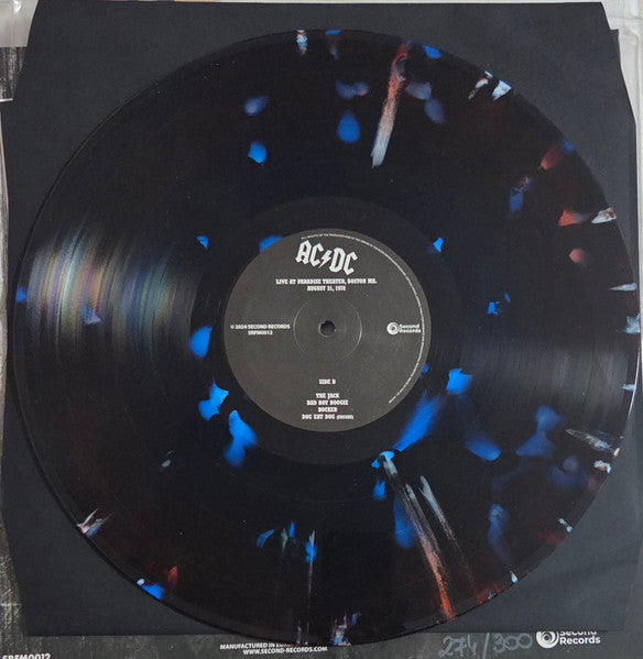 AC/DC : Live At Paradise Theater, Boston MA. (1978 August 21) (LP, Ltd, Num, Unofficial, Lag)