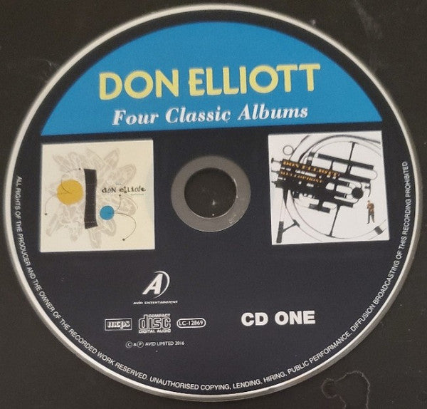 Don Elliott : Four Classic Albums (2xCD, Comp, RE)